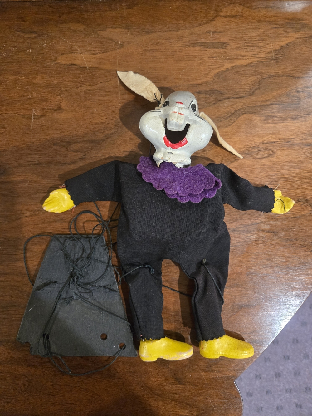 Vintage Hand Puppet Toy Of Bugs Bunny C 1940s